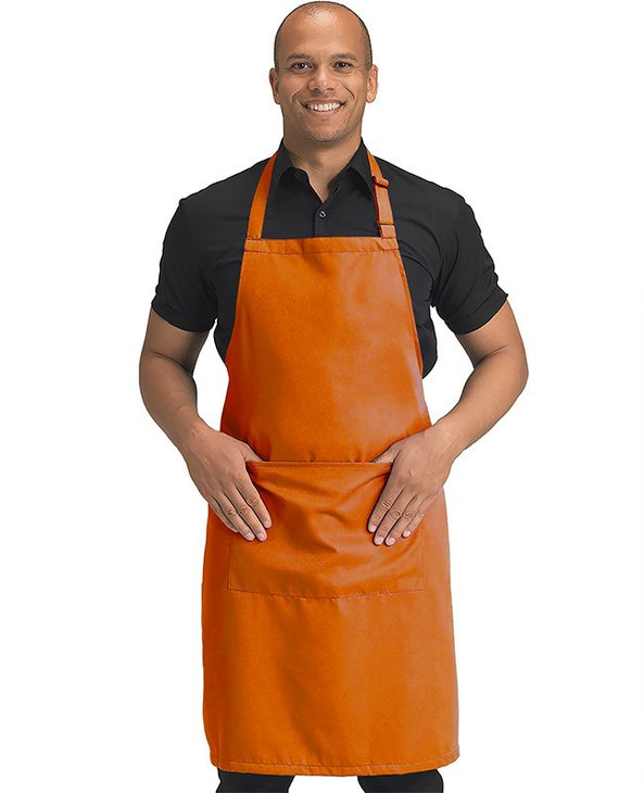 Dennys DDP210 - Full LengthRecycled Bib Apron With Pocket