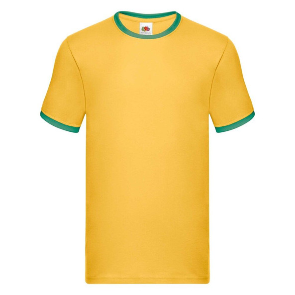 Fruit Of The Loom F61168 - Ringer Short Sleeve T-Shirt