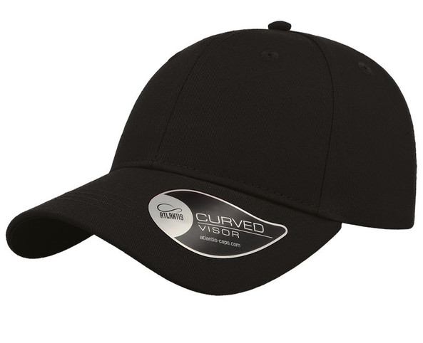 Atlantis ACHITC - Hit Twill Curved Visor 6 Panel Cap