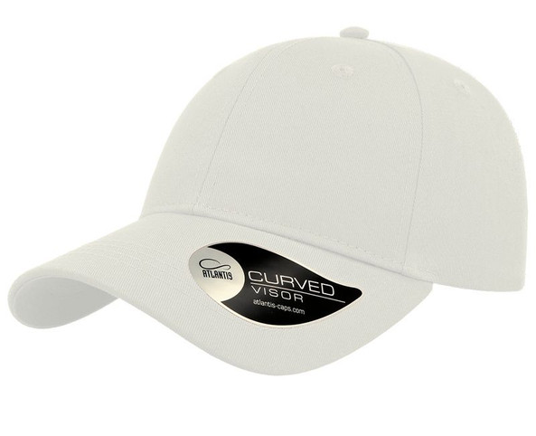 Atlantis ACHITC - Hit Twill Curved Visor 6 Panel Cap