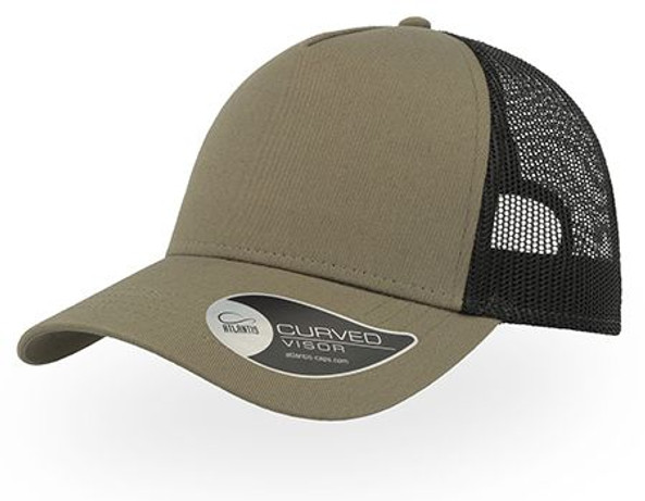 Atlantis ACRAPC - Rapper Cotton 5 Panel Trucker Cap