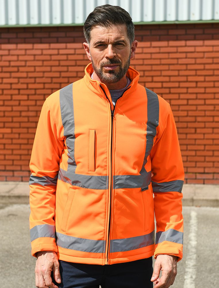 Korntex KXSSHJ - High Visibility Premium Softshell Jacket