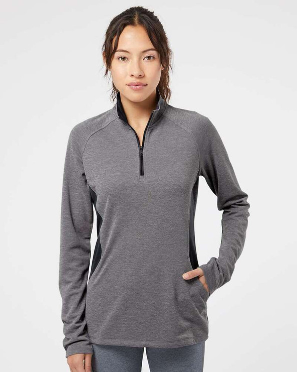 Adidas A281 - Women's Lightweight Quarter-Zip Pullover