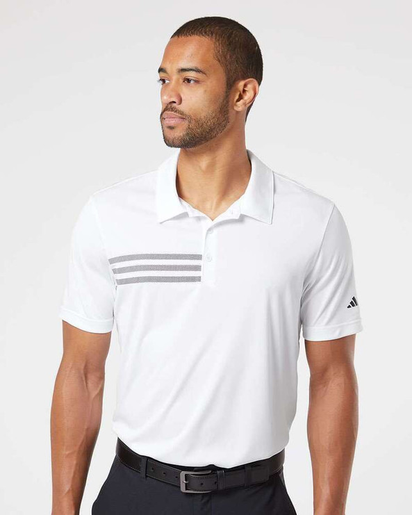 Adidas A324 - 3-Stripes Chest Polo