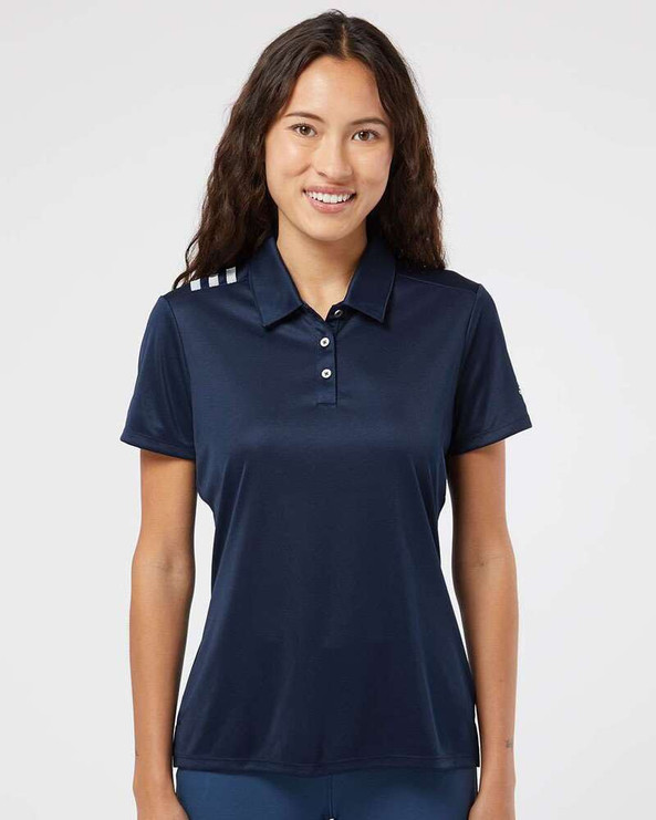 Adidas A325 - Polo à 3 bandes pour femmes