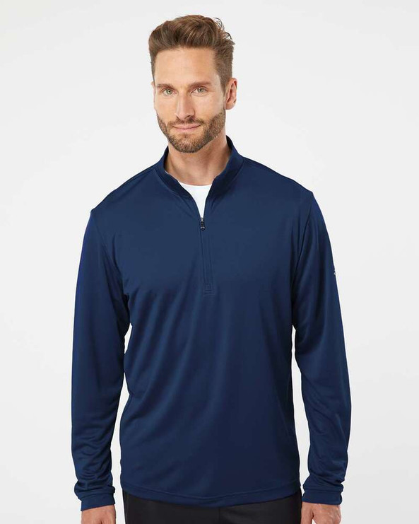Adidas A401 - Pullover léger à glissière quart de tour