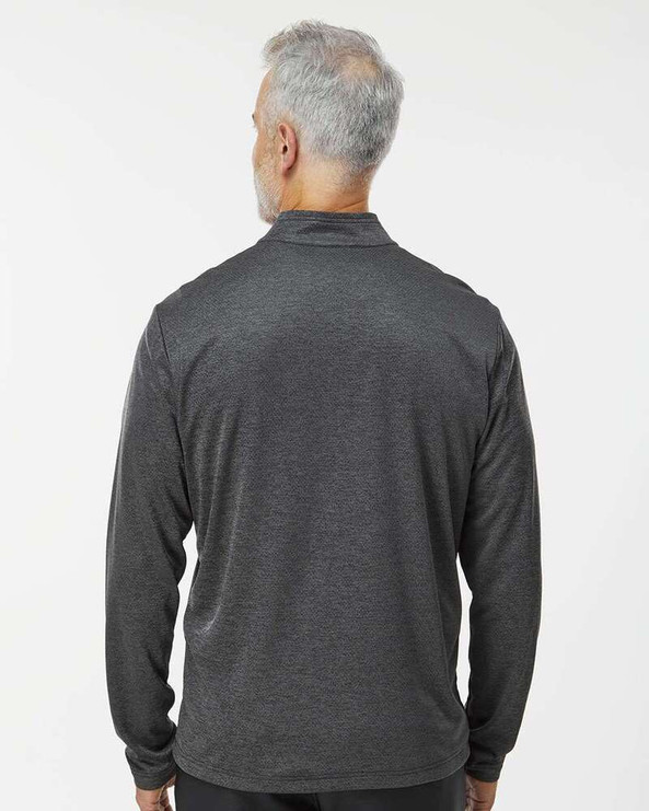 Adidas A593 - Space Dyed Quarter-Zip Pullover