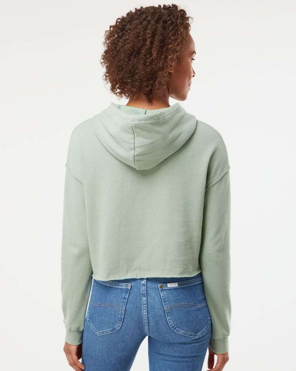 Independent Trading Co. AFX64CRP - Women's Lightweight Crop Hooded Pullover