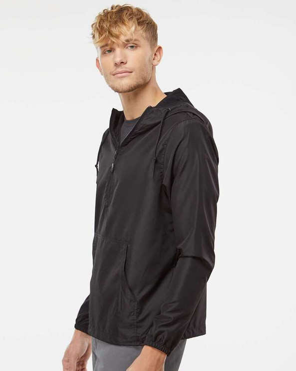 Independent Trading Co. EXP54LWP - Lightweight Quarter-Zip Windbreaker Pullover Jacket