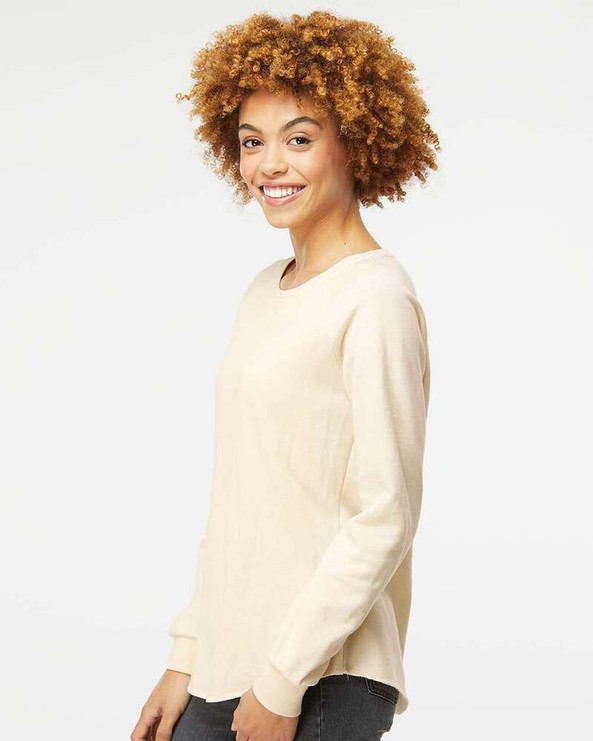 Independent Trading Co. PRM2000 - Women's California Wave Wash Crewneck Sweatshirt