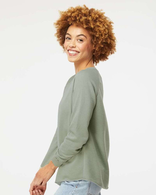 Independent Trading Co. PRM2000 - Women's California Wave Wash Crewneck Sweatshirt
