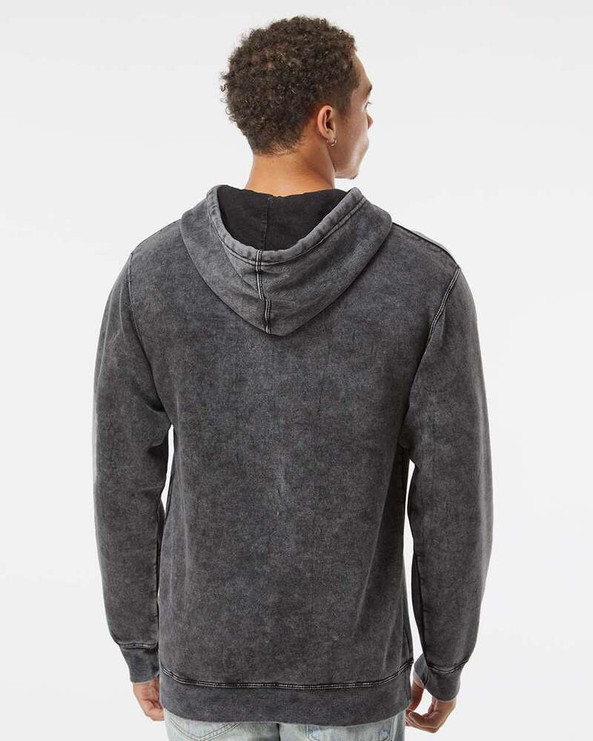 Independent Trading Co. PRM4500MW - Sweatshirt à capuche de poids moyen à lavage minéral