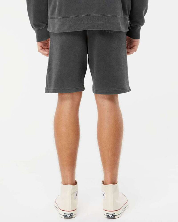 Independent Trading Co. PRM50STPD - Short en molleton teinté dans la masse