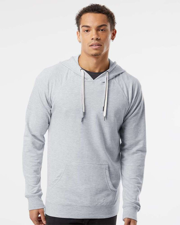 Independent Trading Co. SS1000 - Icon Lightweight Loopback Terry Hooded Sweatshirt