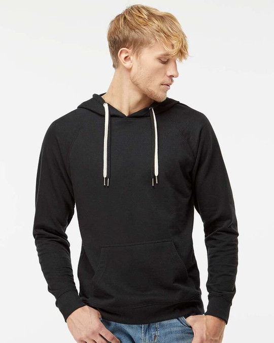 Independent Trading Co. SS1000 - Icon Lightweight Loopback Terry Hooded Sweatshirt