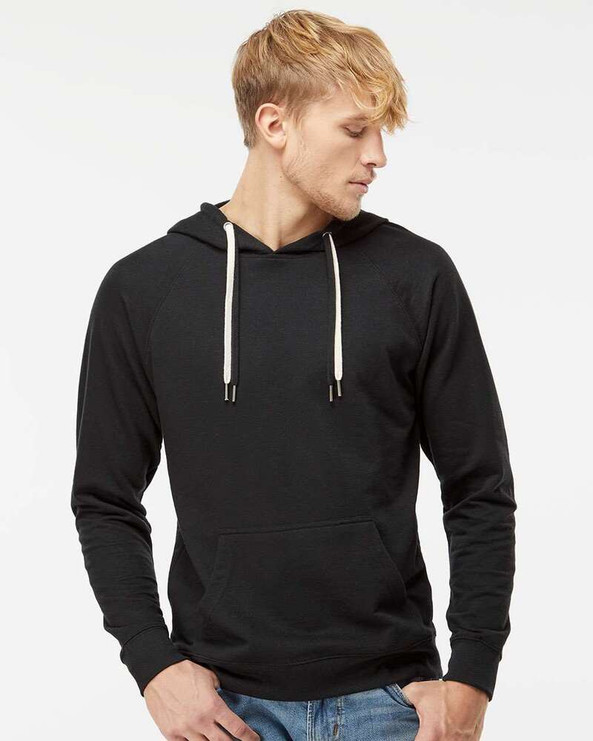 Independent Trading Co. SS1000 - Sweat à capuche en éponge légère Icon Loopback Terry