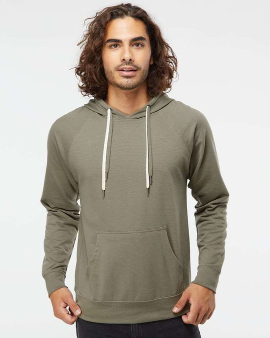Independent Trading Co. SS1000 - Icon Lightweight Loopback Terry Hooded Sweatshirt