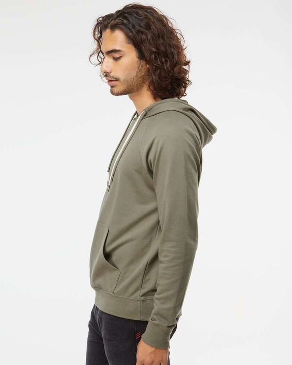 Independent Trading Co. SS1000 - Icon Lightweight Loopback Terry Hooded Sweatshirt