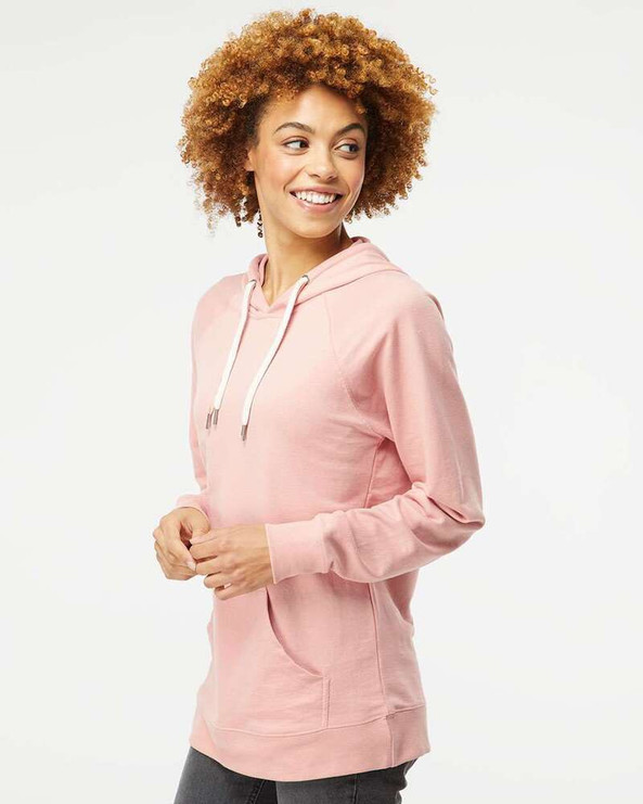 Independent Trading Co. SS1000 - Icon Lightweight Loopback Terry Hooded Sweatshirt
