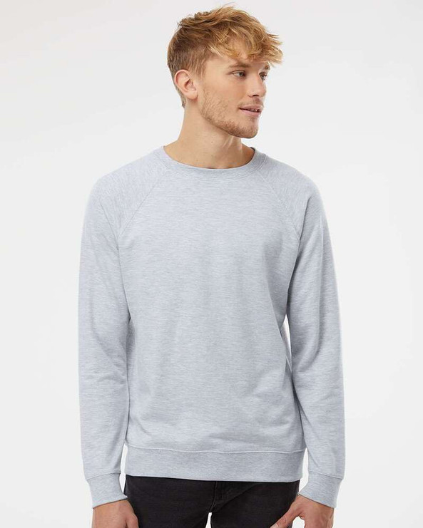 Independent Trading Co. SS1000C - Icon Lightweight Loopback Terry Crewneck Sweatshirt