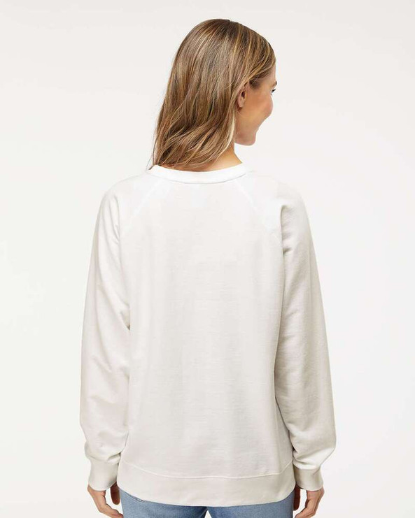 Independent Trading Co. SS1000C - Icône Sweatshirt Ras-du-cou Léger Loopback Terry