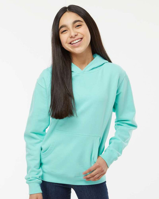 Independent Trading Co. SS4001Y - Youth Midweight Hooded Pullover Sweatshirt
