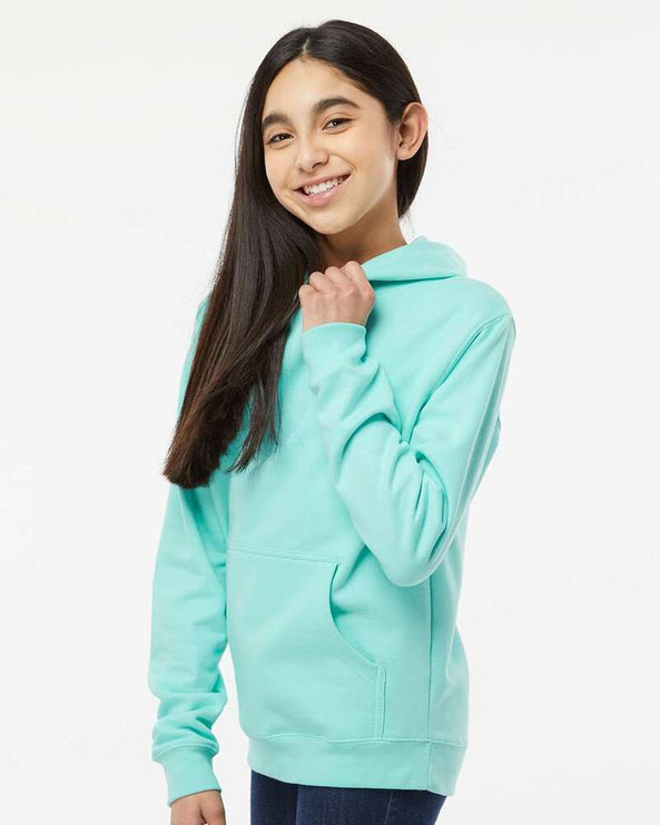 Independent Trading Co. SS4001Y - Youth Midweight Hooded Pullover Sweatshirt