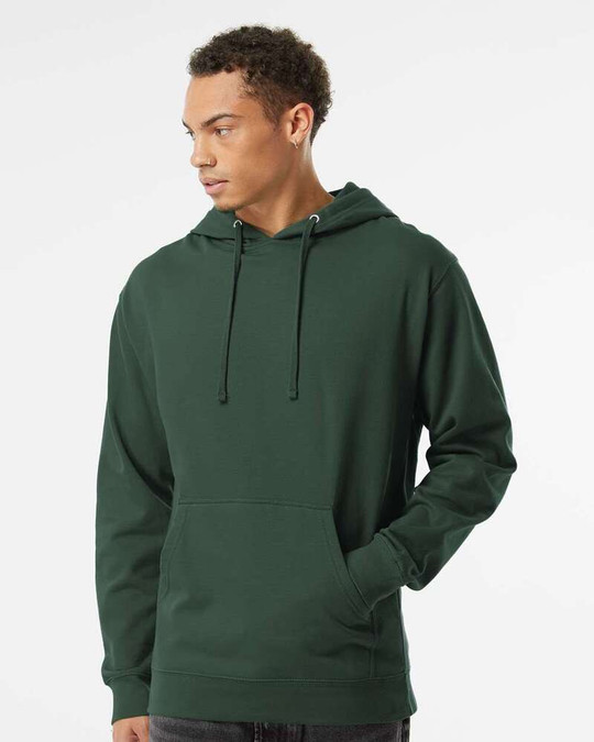 Independent Trading Co. SS4500 - Polaire à capuche de poids moyen pour adultes