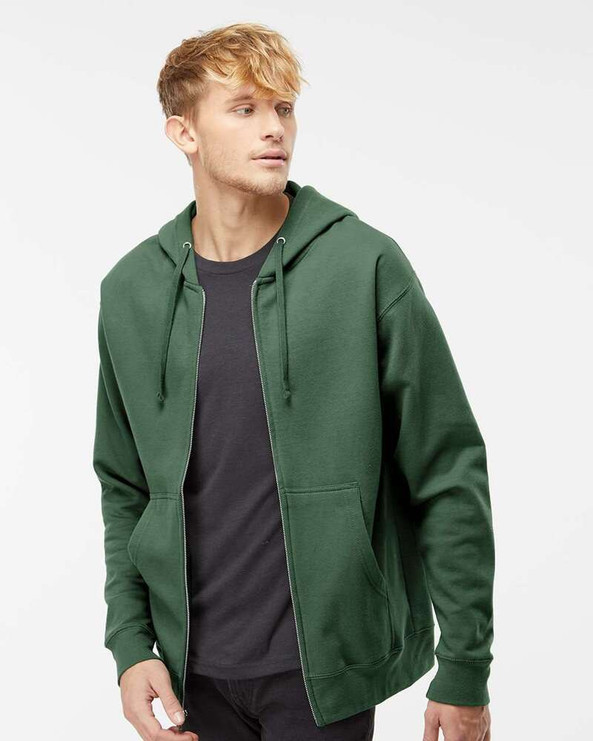Independent Trading Co. SS4500Z - Midweight Full-Zip Hooded Sweatshirt