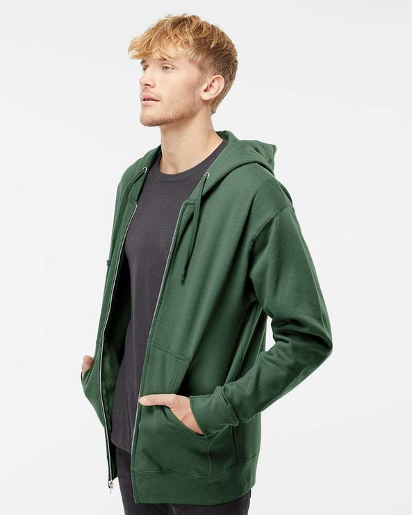 Independent Trading Co. SS4500Z - Midweight Full-Zip Hooded Sweatshirt