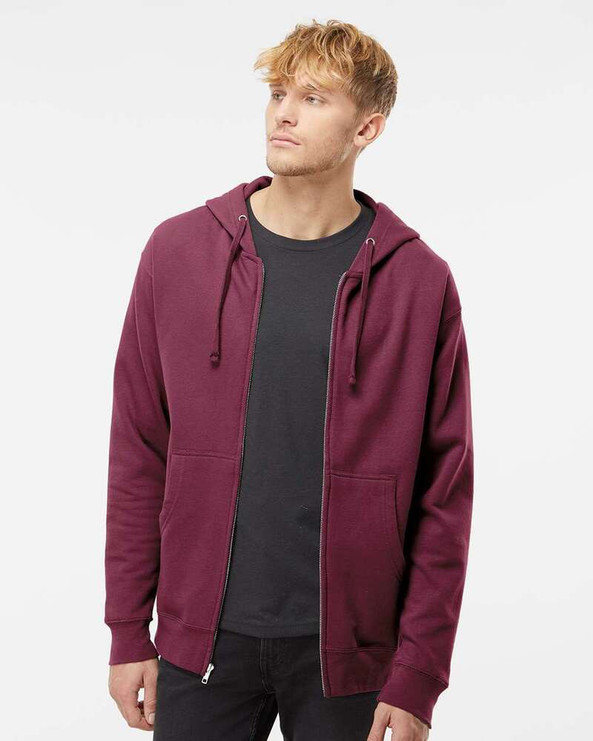 Independent Trading Co. SS4500Z - Midweight Full-Zip Hooded Sweatshirt