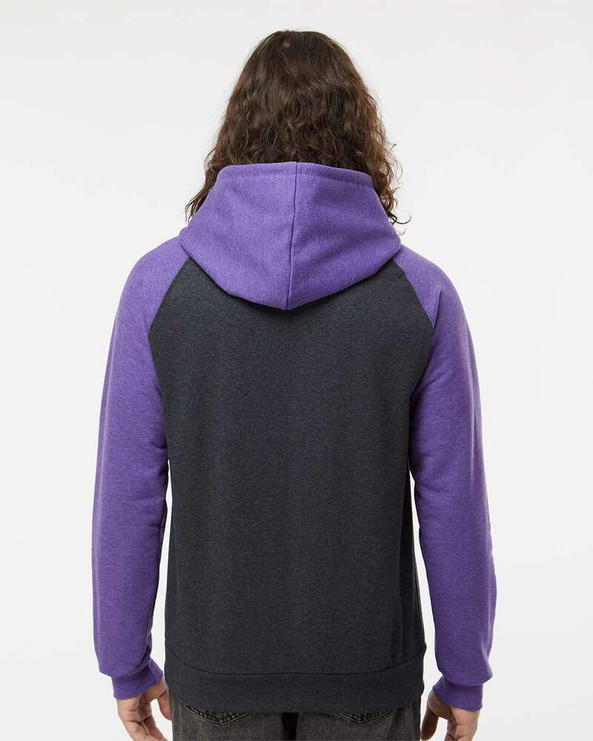 King Fashion KF4042 - Sweat à capuche raglan en polaire