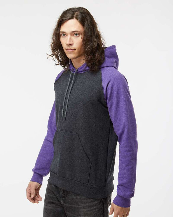 King Fashion KF4042 - Sweat à capuche raglan en polaire