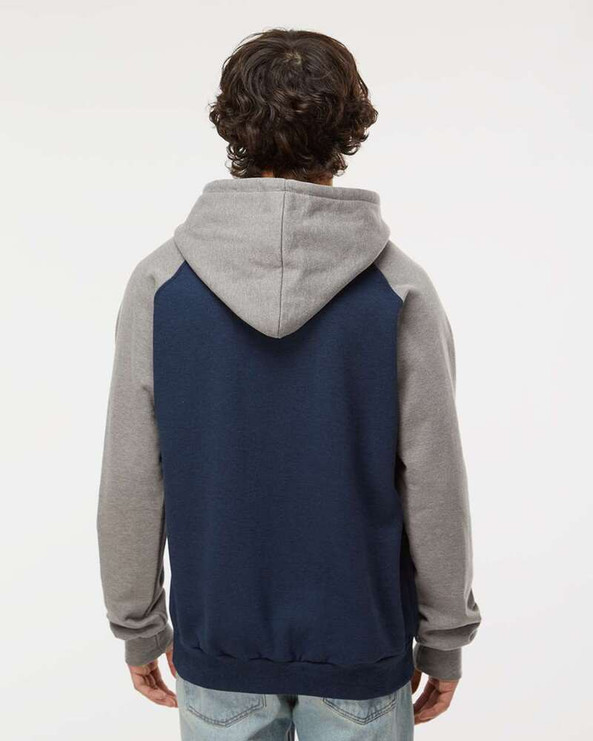 King Fashion KF4042 - Fleece Raglan Hooded Sweatshirt