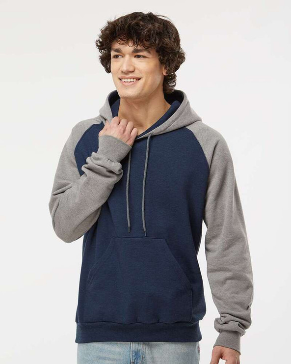 King Fashion KF4042 - Fleece Raglan Hooded Sweatshirt
