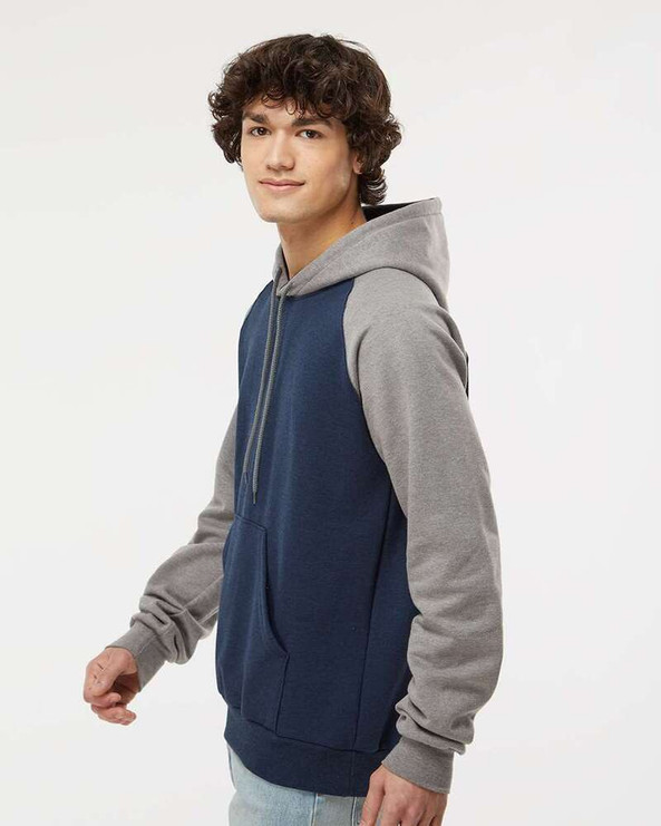 King Fashion KF4042 - Fleece Raglan Hooded Sweatshirt