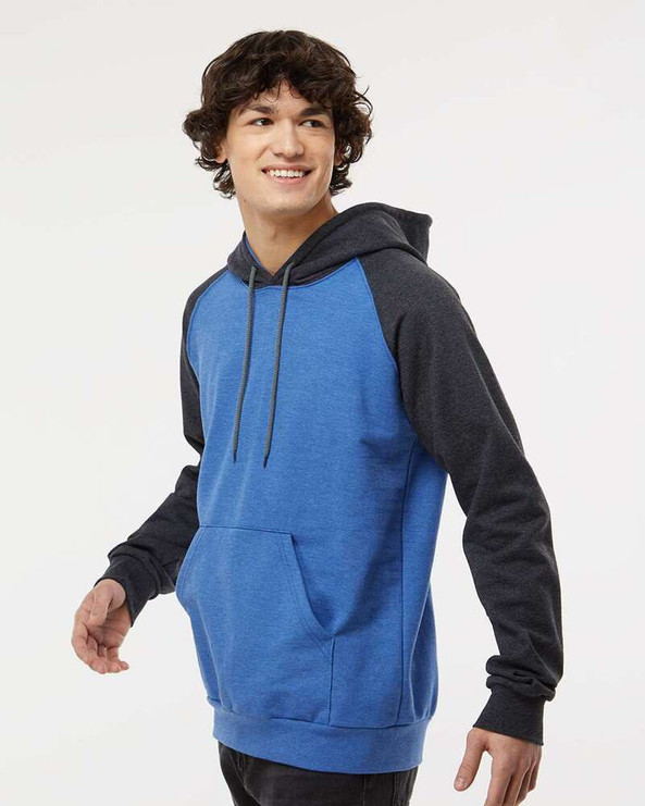 King Fashion KF4042 - Sweat à capuche raglan en polaire