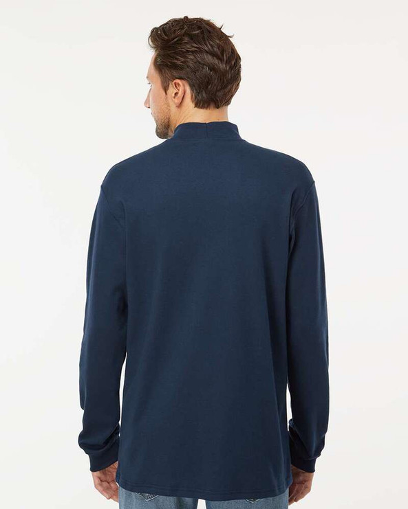 King Fashion KF4600 - Jersey Interlock Mockneck Long Sleeve T-Shirt