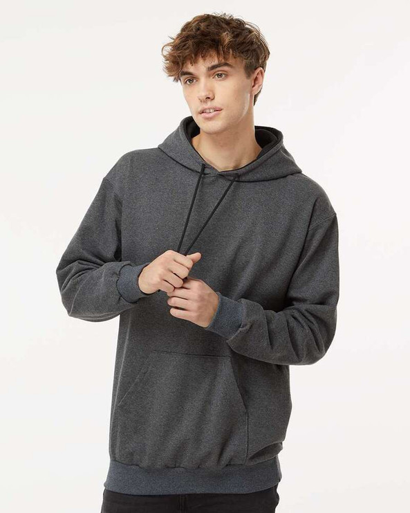 King Athletics Double Hooded Two-Tone Sweatshirt 9041