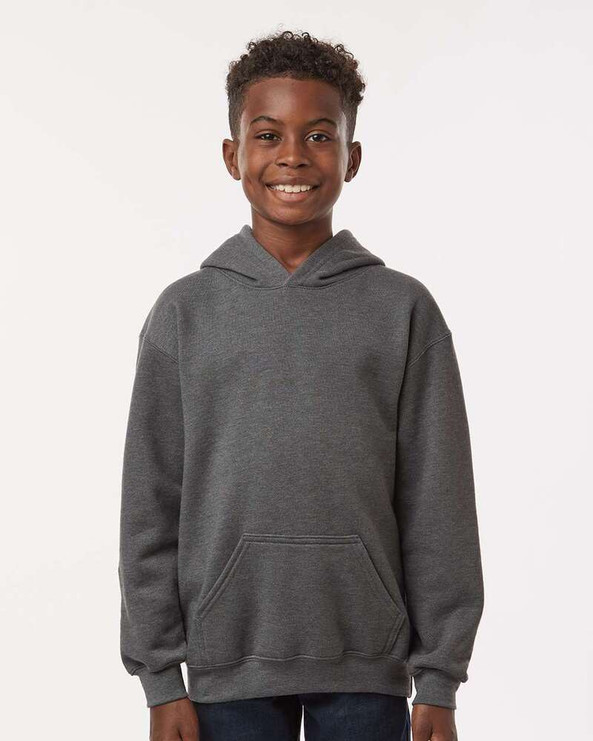 M&O 3322 - Sweat à capuche molletonné pour les jeunes