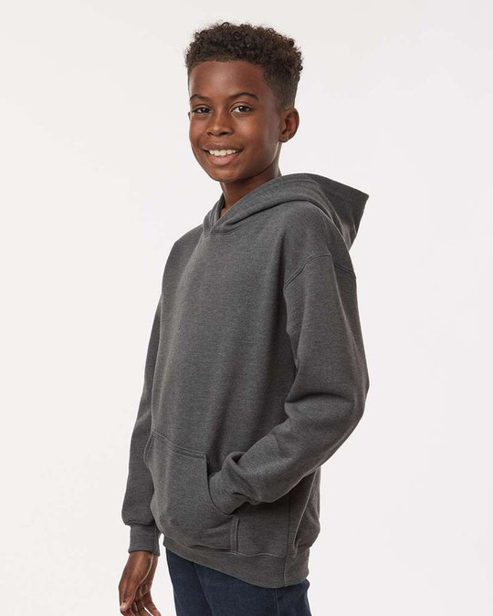 M&O 3322 - Sweat à capuche molletonné pour les jeunes