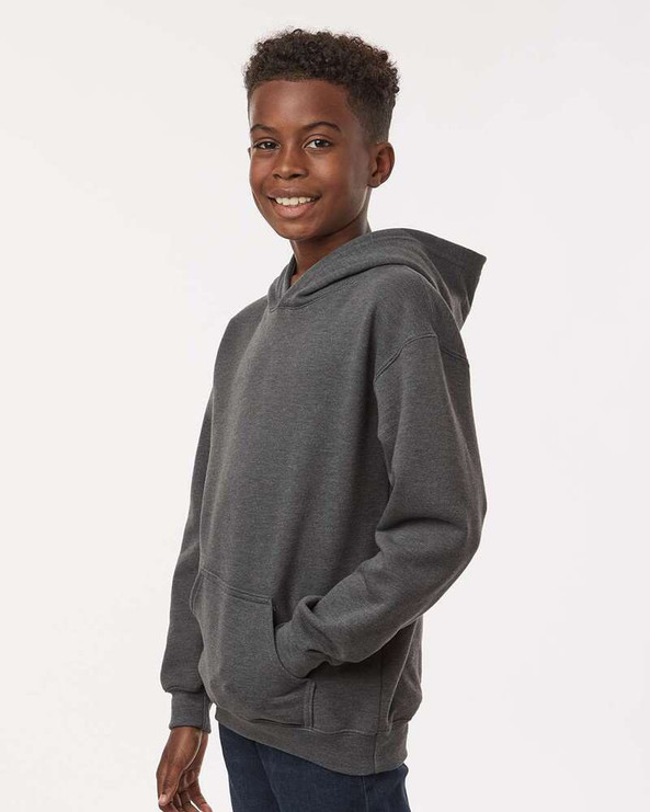 M&O 3322 - Sweat à capuche molletonné pour les jeunes