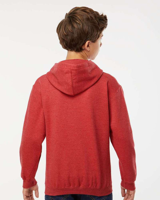 M&O 3322 - Sweat à capuche molletonné pour les jeunes