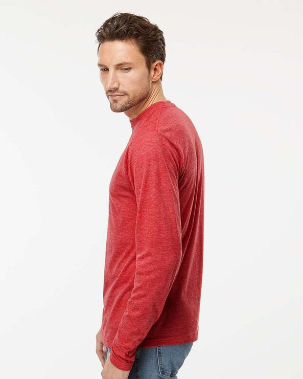 M&O 3520 - Poly-Blend Long Sleeve T-Shirt