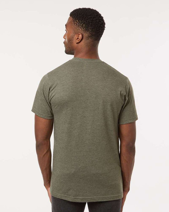 M & O Knits 3541 - T-SHIRT POUR POUR HOMMES EN COTON FIN