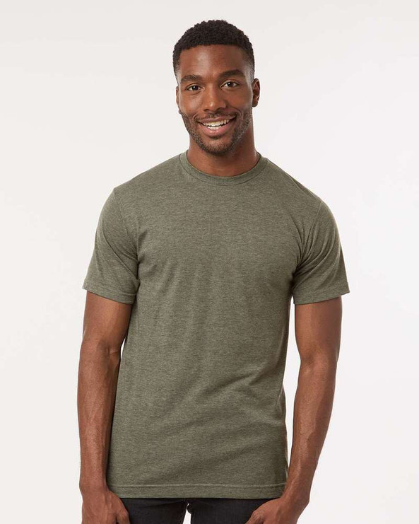 M & O Knits 3541 - T-SHIRT POUR POUR HOMMES EN COTON FIN
