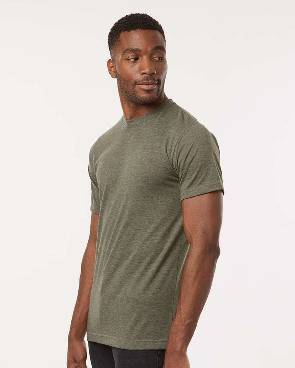 M & O Knits 3541 - T-SHIRT POUR POUR HOMMES EN COTON FIN