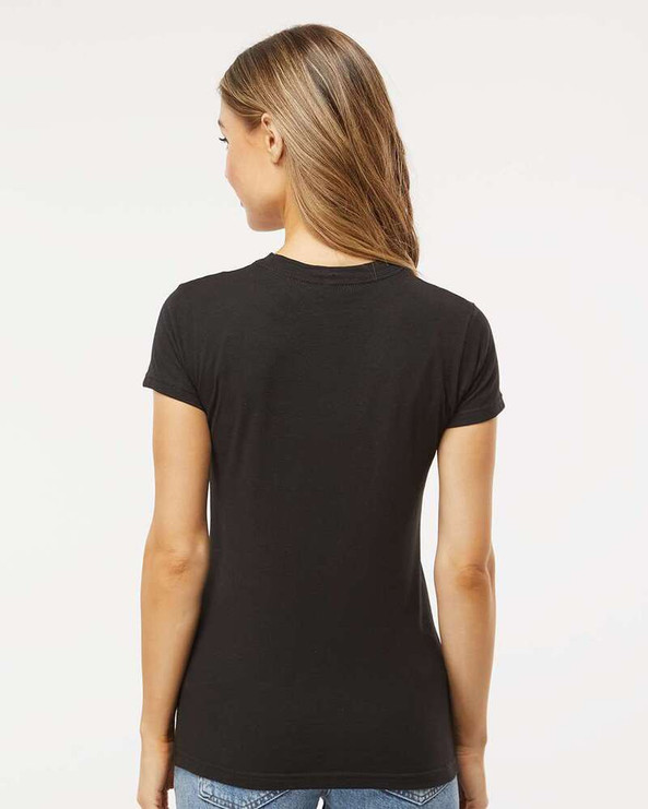 M&O 4513 - T-shirt en jersey fin pour femmes