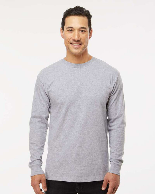 M&O 4820 - Gold Soft Touch Long Sleeve T-Shirt