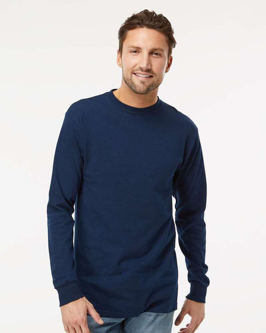 M&O 4820 - Gold Soft Touch Long Sleeve T-Shirt